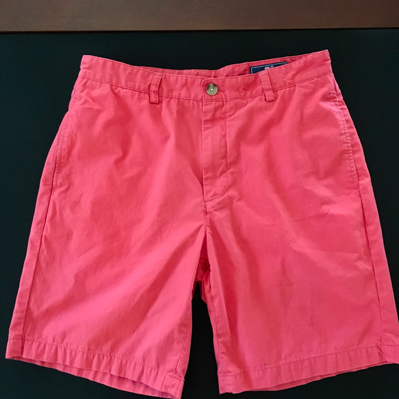 Men's Vineyard Vines Club Shorts Rhubarb 32" waist - Picture 1 of 6